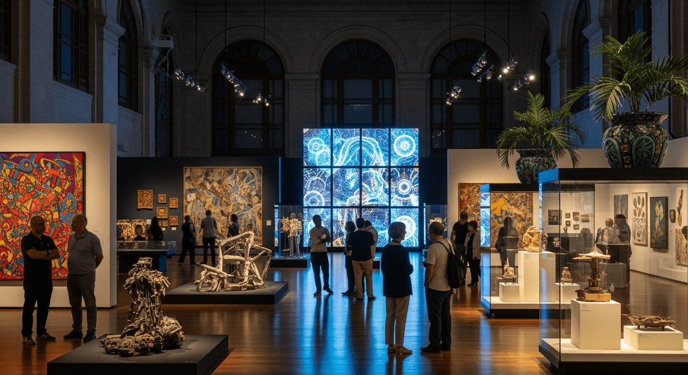 Museu Nacional no RJ reabre com novas exposições após incêndio