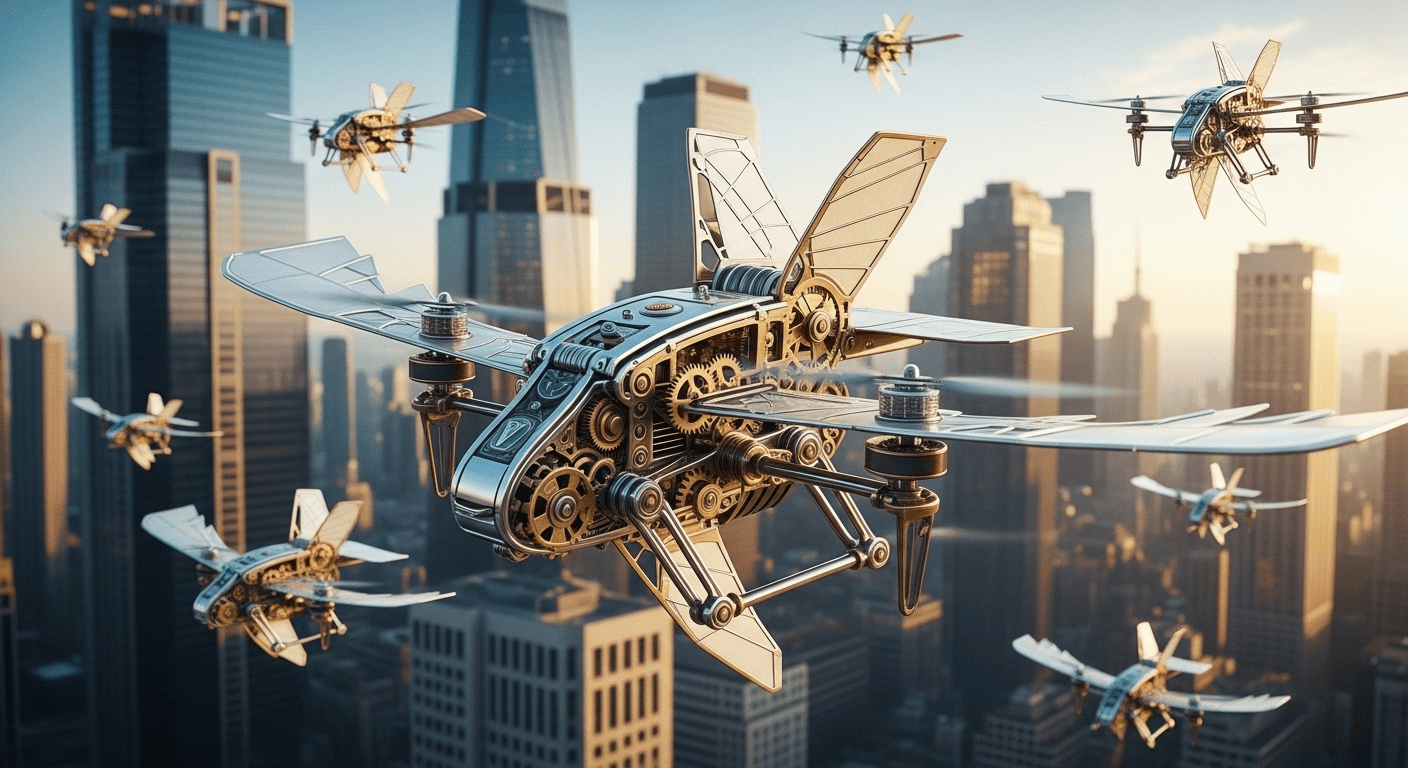 Tecnologia de Leonardo da Vinci impulsiona drones inovadores